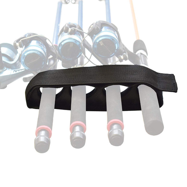 Fishing Rod Tie Down Strap Holds 4 Fishing Rods - Hardware Included