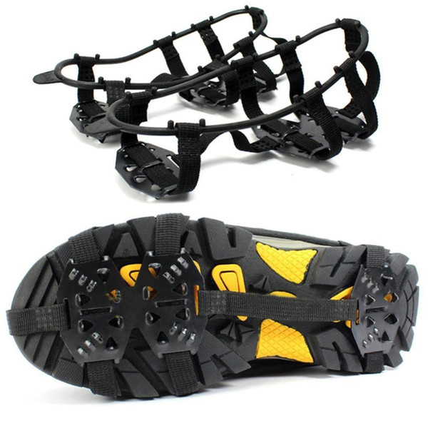 24 Teeth Outdoors Skiing Trekking Climbing Anti Slip Ice Snow Crampons for Shoe