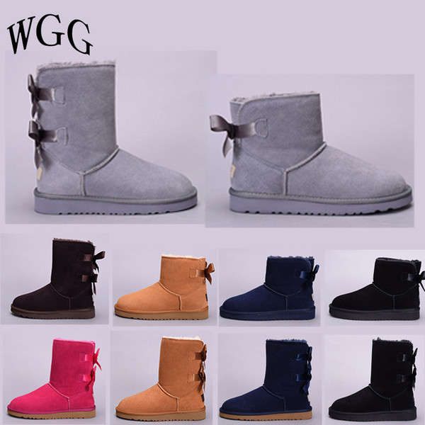 Style Womens Short Boots Classic Boots WGG Women's Boot Snow Boots Brand Designer Leather Boot Drop Shipping