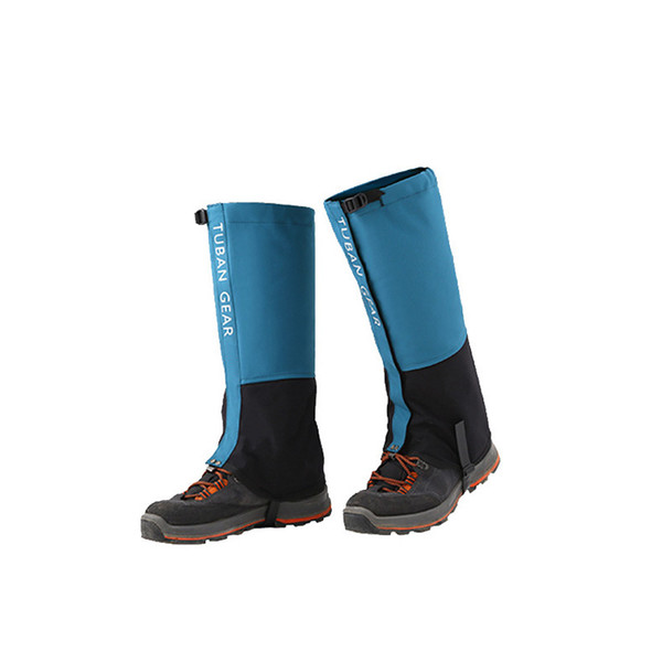 Outdoor Mountaineering Snow Set Hiking Desert Snow Shoes Set Men Ski Waterproof Leggings Leg Supports Cover Set Knee Protector P-21