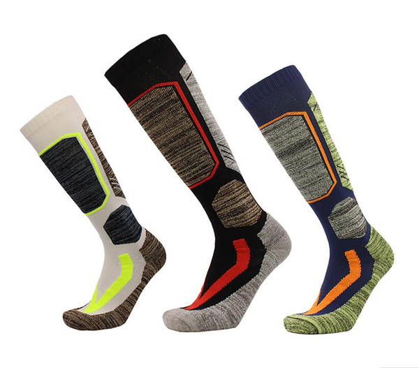 Winter Warm Men Thermal Ski Socks Thick Cotton Sports Snowboard Skiing and Hiking Moisture Absorption High Elastic Socks