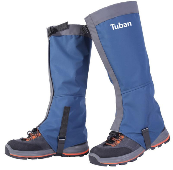 Hiking Gaiters Snow Gaiters Waterproof Boot Gaiter Waterproof Windproof Gaiters Reinforced TPU Strap Breathable 500D Nylon out232