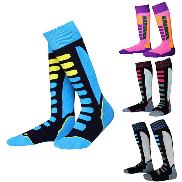2017 outdoor sports thickening ski socks long mountain climbing hiking fashion socks men and women Cycling breathable socks
