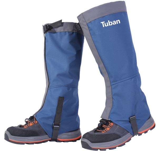 Hiking Gaiters Snow Gaiters Waterproof Boot Gaiter Waterproof Windproof Gaiters Reinforced TPU Strap Breathable 500D Nylon out232