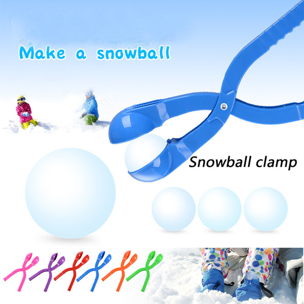 Children's toys snowball clip outdoor winter, ball toy sand toy mold portable tool, snowball War (random color)
