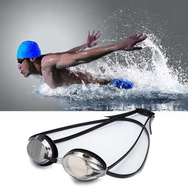 Professional Swimming Goggles Anti-Fog UV Adjustable Adjustable Plating men women Waterproof silicone glasses Eyewear