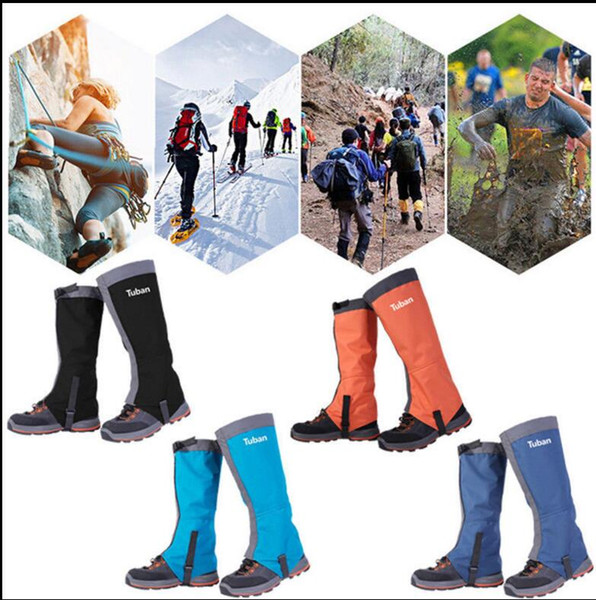 Hiking Gaiters Snow Gaiters Waterproof Boot Gaiter Outdoor Climbing Hiking Snow Ski Shoe Leg Cover Boot Legging Gaiters KKA3850