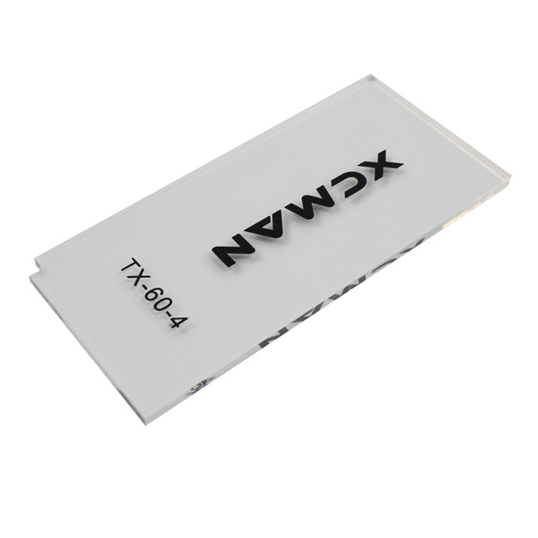 HT2017 Alpine Ski Wax Scraper Thickness 4mm For Removing Excess Wax On Ski Base