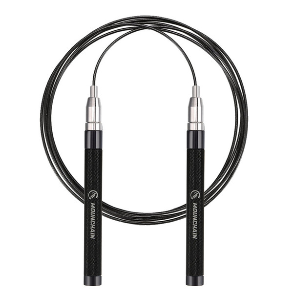 Jump Rope Self Locking Adjustable Length Lightweight Jump Rope With Aluminum Handle Two Cables Carrying Pocket Training Exercising for Men