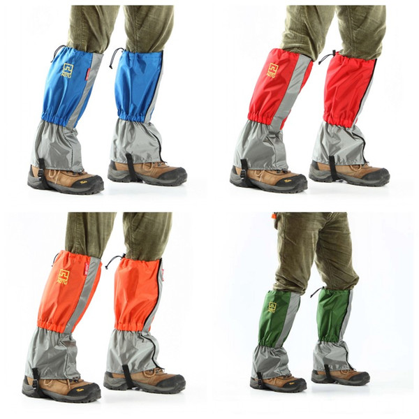 Wholesale Outdoor Waterproof Windproof Ski Snow Gaiters Leg Protection Guard Skiing Hiking Climbing Moutaineering First Choice for Outdoor