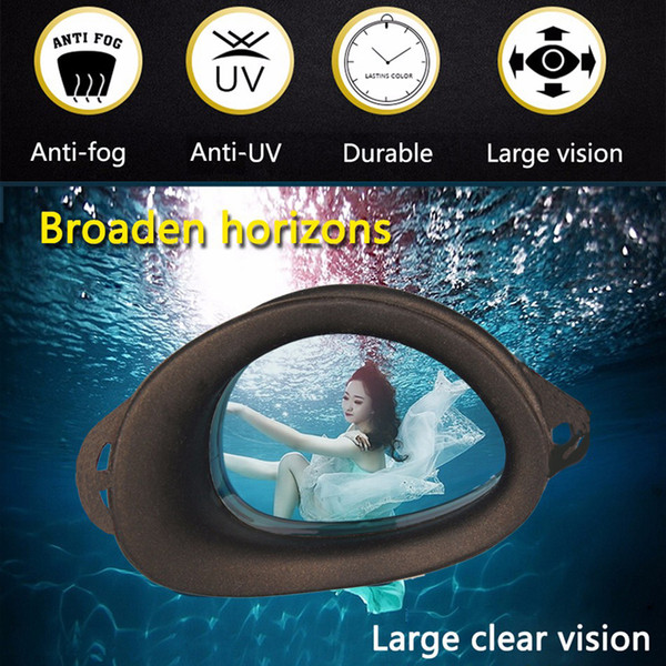 Professional Adult Waterproof Swim Glasses Electroplate Swimming Goggles Men Women Anti-fog UV Swim Sport Eyewear with Ear Plug