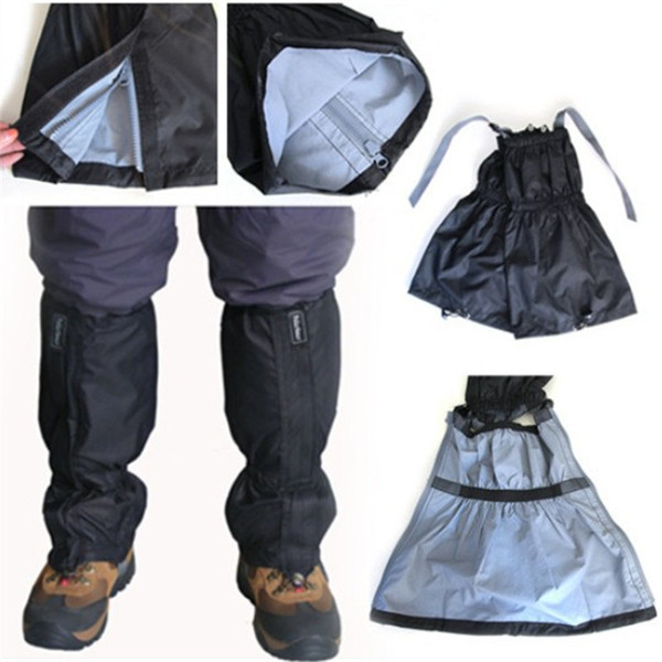HOT SALE high quality 1 Pair Waterproof Outdoor Leg Cover Wraps Hiking Walking Climbing Hunting Snow Legging Gaiters