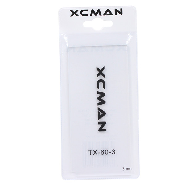 HT XCMAN 2017 Alpine Ski Wax Scraper 3mm Thick With PVC Storage Bag