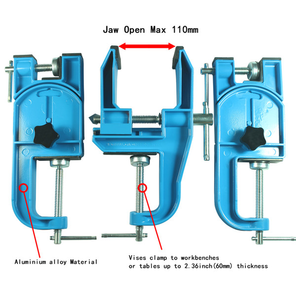 HT Alpine Ski Jaws Vise Sport Plus Race or Home Ski Waxing Tuning Edging Repair Ski Sase and Edge Adjustable Angle and Height
