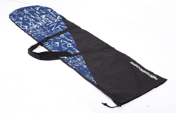 Winter Snow Skiing Board Bag Veneer Waterproof Carry Bag Light Weight Portable Foldable 161x42cm 63x16.5