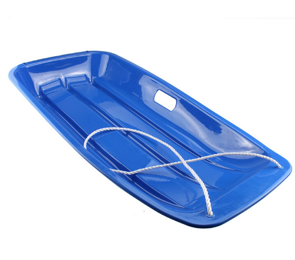 Snowboards wholesale new PE plastic skis adult children's sleighs With white drawstrings