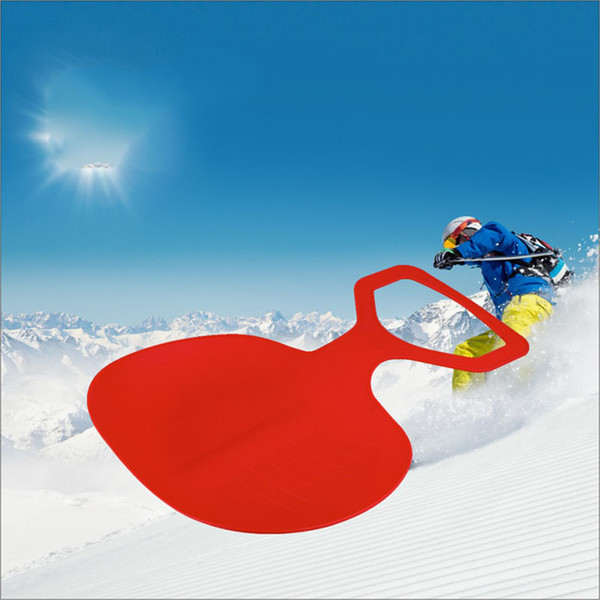 Sports Skiing Pad Sled Board For Kids Adult Children Winter Thicken Plastic sand Grass Sledge Snow Luge Outdoor Equipment H-3