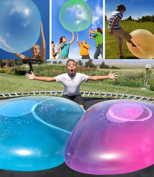Amazing Bubble Ball Funny Toy Water-filled TPR Balloon For Children Adult Outdoor wubble bubble ball Inflatable toys mk507
