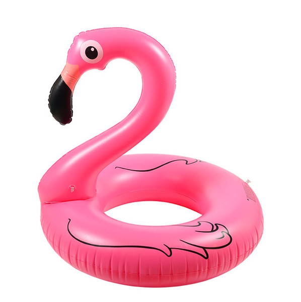 Inflatable Flamingo Pool Float Toys 120cm Men and womens Swimming Ring Circle Party Decoration Beach Water Party toy