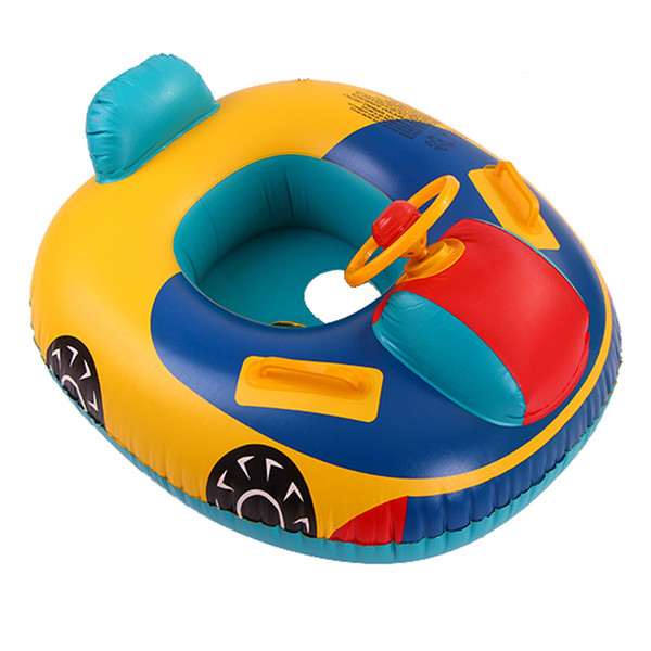 Baby Swimming Ring Adjustable Sunshade Inflatable Circle Pool Float Party Toys Water Bed Air Mattress Boia Piscina