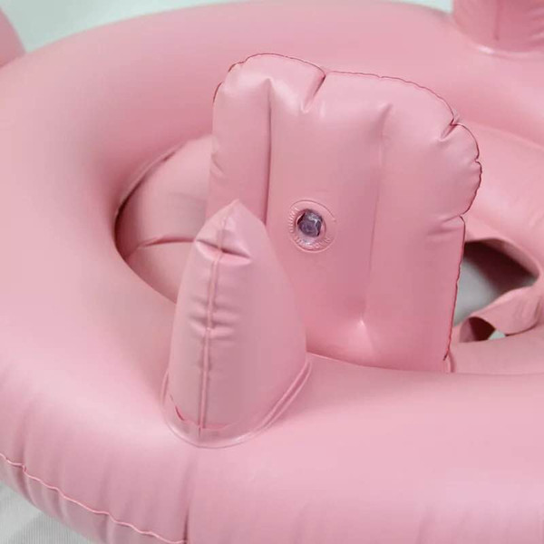 Spot wholesale baby inflatable white swan sitting flamingo child swimming ring children lifebuoy baby sitting ringfree shipping