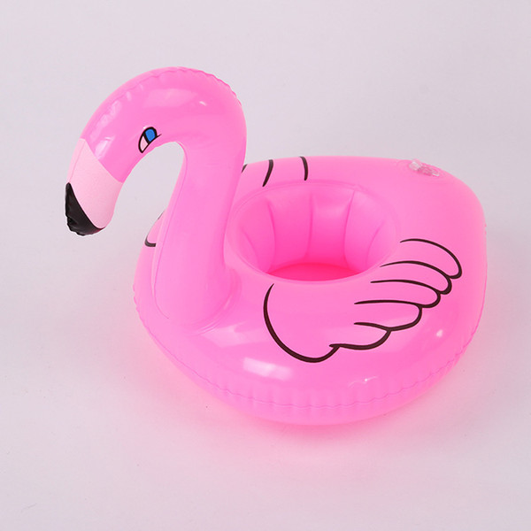 2018 new Inflatable toy with PVC materials for children swimming and drink up holder and phone stand up holder