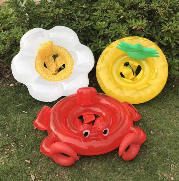 Inflatable Unicorn Baby Swimming Ring Float Flamingo Swan Pool Swimming Toy Floating Pool Toys Swim Ring KKA5082