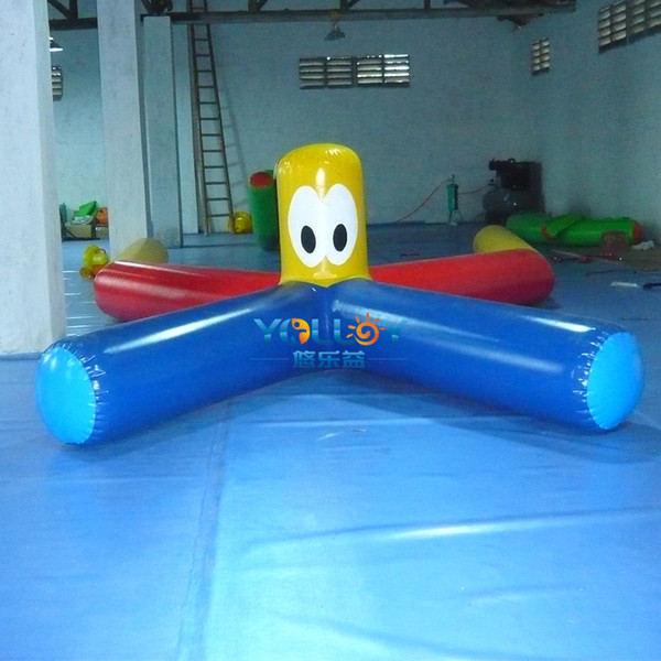 Commecial grade inflatable flotage in animal shapes 5 years long lifespan CE ROHRS inflatable obstacle bird floats