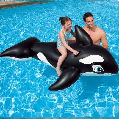 The Black Whale Adult Floated And Inflated By Water Toys Black And White Anti Wear Tough Hand 40dh dd