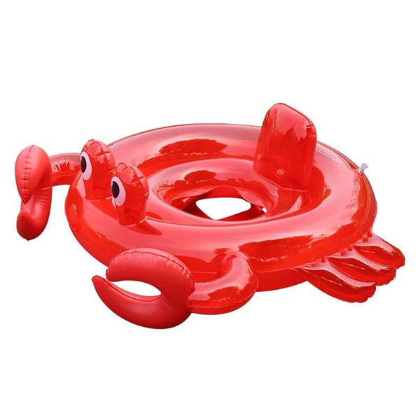 Factory outlets ins hot children's crab seat unicorn seat baby swimming ring baby seat free shipping
