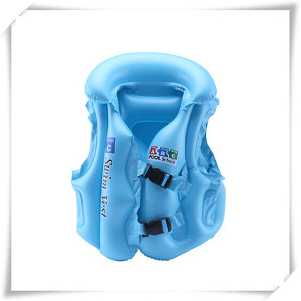 Kids Help Swimsuit Split Inflatable Swimming Ring Vest Children Swimming Beginners Equipment Color Random Hot Selling