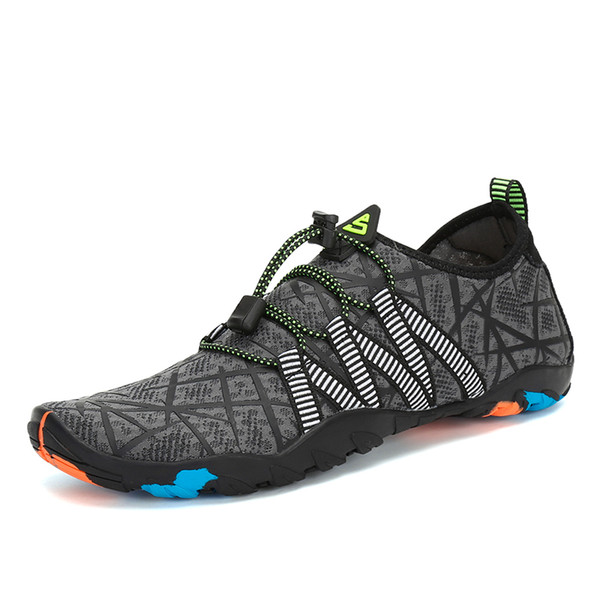 Summer Shoes Men Breathable Aqua Shoes Women Rubber Sneakers Adult Beach Slippers Upstream Shoes Swimming Sandals Diving Water Socks