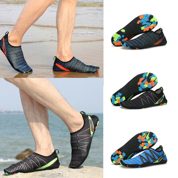 Water Shoes Designer Scuba Shoes Barefoot Quick-Dry Aqua Socks Diving Snorkeling Sneakers Surf Outdoor Beach Swim Shoes Chaussures MMA1818