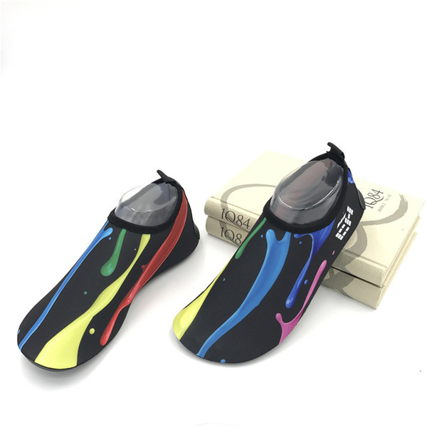 New Women's Men's Water Shoes Barefoot breathable Aqua Socks for Beach Swim Surf Yoga Exercise 2018 Creek shoes Adult outdoor beac