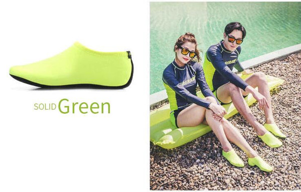 Beach Shoes Sleeve Diving Socks Breathable Non Slip Athletic Sport Sock Soft High Elasticity Swimming Shoes Fast Dry