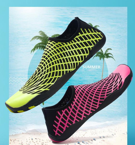 Summer Outdoor Sweetheart Beach Shoes Outdoor Swimming Shoes Adult Soft Seaside Breathable Shoes Non-slip Walking Sneaker