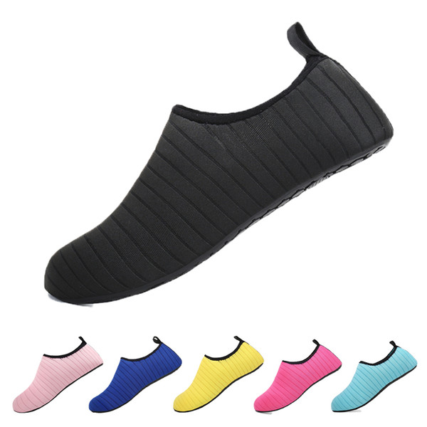 Soft Aqua Shoes Summer Shoes Men Beach Slippers Upstream Water Woman Adult Wading Sandals Diving Socks Tenis Masculino