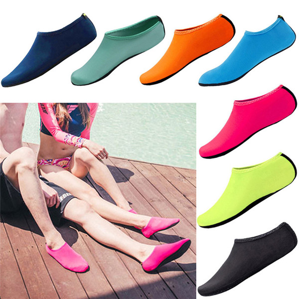 Unisex Swimming Shoes Men Water Sports Footwear Women Breathable Aqua Shoes Seaside Beach Surfing Lightweight Sneakers For Men