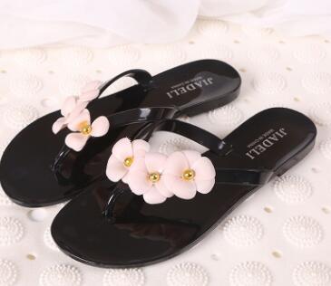 Women's beach Slippers Slide On Slip On Flower Loafer Flats Shoes Slides Breathable New Fashion Woman Mules Flip Flops