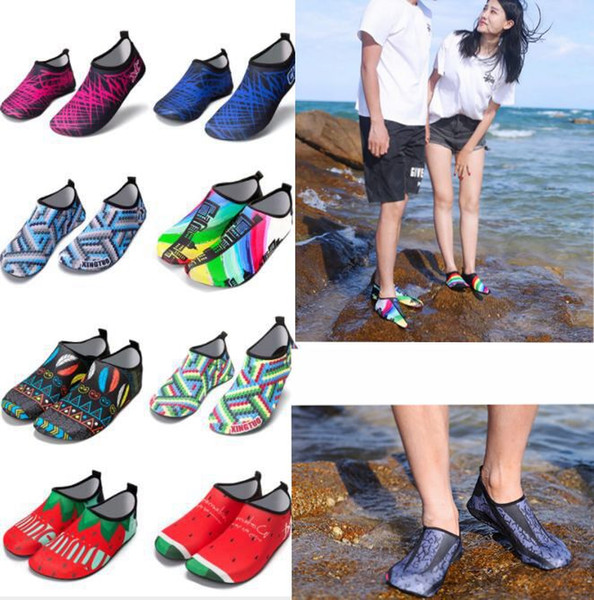 Diving Beach Shoes Non-slip Barefoot Water Sports Skin Shoes Aqua Socks Adults Swimming Surfing Yoga Exercise shoes KKA5546