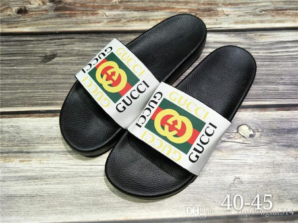 good qualityDesigner Tiger Slide Beach Designer Slippers Pursuit Satin Sandals Women Men Brand Luxury Shoes Casual Fashion Size EUR 40-45