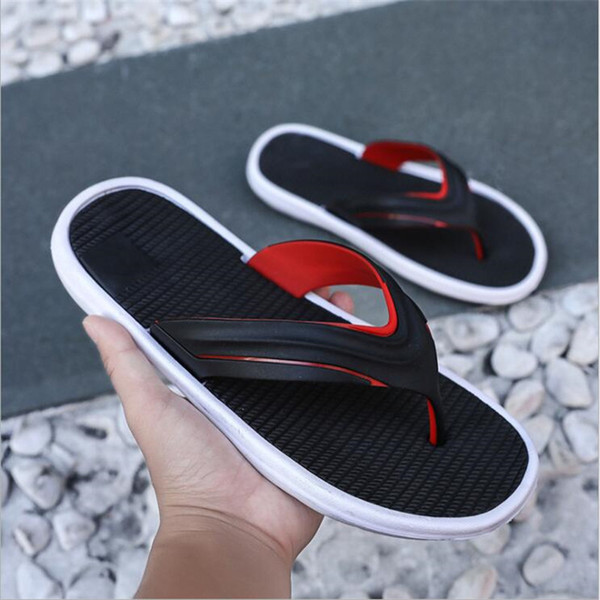 Summer Popular Solid Soft Men Flip Flops Fashion Personality Cork Slippers Teenagers Travel Outdoor Casual Sandals