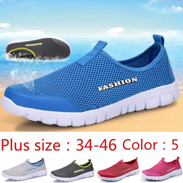 2018 New Fashion Casual Shoes Ladies Fashion Breathable Men Outdoor Sports Couple Shoes Beach Casual Shoes coupleshoe