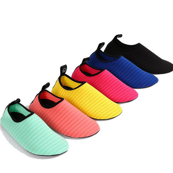 Hot water shoes Diving Beach Mesh Shoes Non-Slip Slip-on Barefoot Water Sports Skin Shoes Aqua Socks Adults Kids Swimming SurfingYoga 12pair