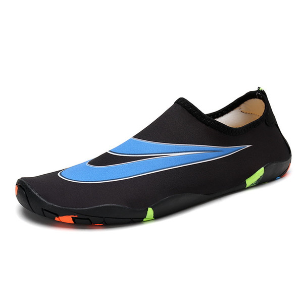 2018 Men Woman Beach Summer Outdoor Wading Shoes parent-child fitness patch shoes water non-slip swimming size 28-47