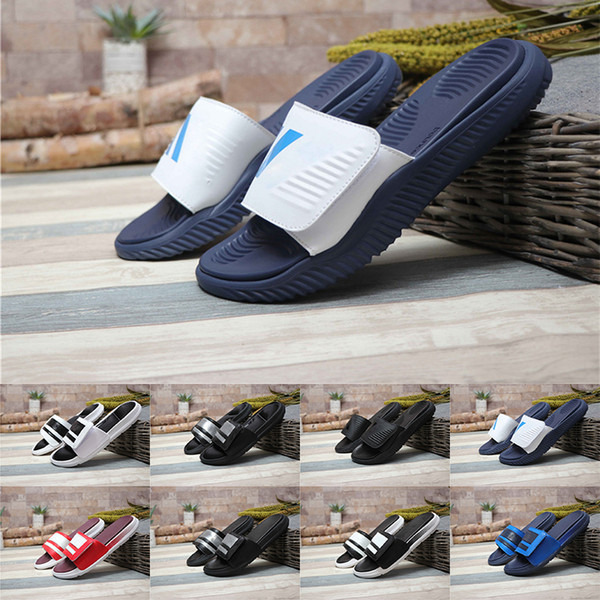 Stripe Black and white Superstar 4G Sports Slippers Men Women Casual Peep Toe Hook and Loop sandals Performance Athletic Slippery