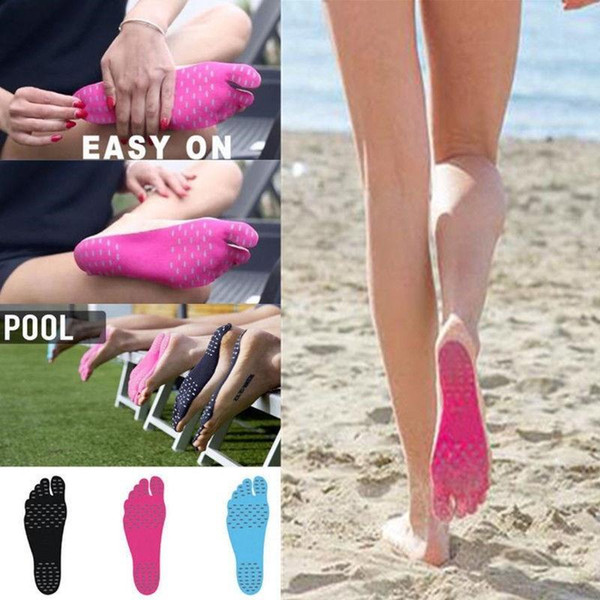 Hot Sale Summer Beach Insole Waterproof Anti-skid Anti-cutting Foot Pad Cotton Outdoor Shoes Sport Sandals Barefoot Care Einlegesohle