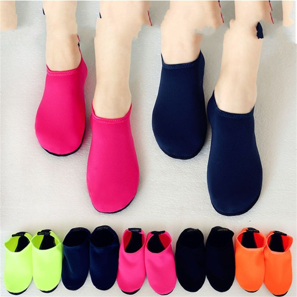 Beach Snorkeling Shoes Men And Women Diving Socks Swim Surf Equipment Orange Black Non Slip Hot Sales 4 3hz C1