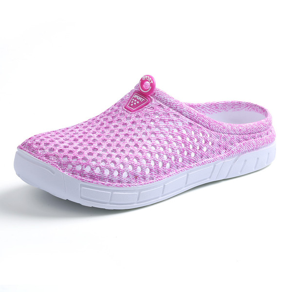 Special Offer Summer Women Clogs Shoes Beach Breathable Slippers Waterproof Anti-Slip Clogs For Ladies Lightly Garden Aqua Mules