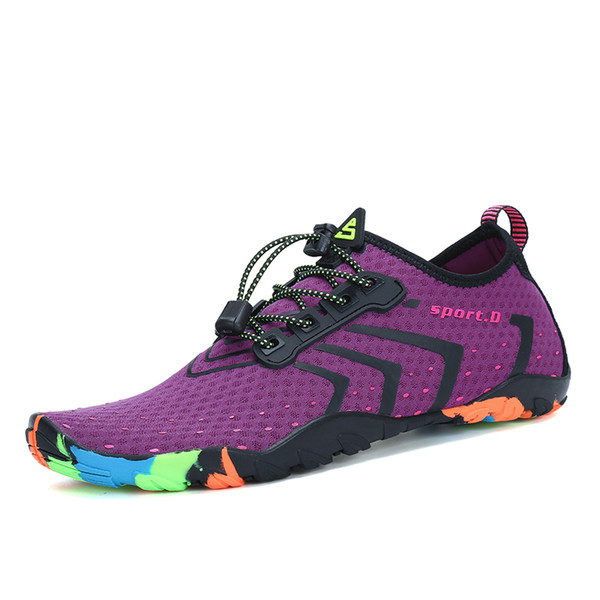 Summer Shoes Men Breathable Aqua Shoes Beach Sandals Adult Slippers Sport Upstream Women Diving Socks Tenis Masculino